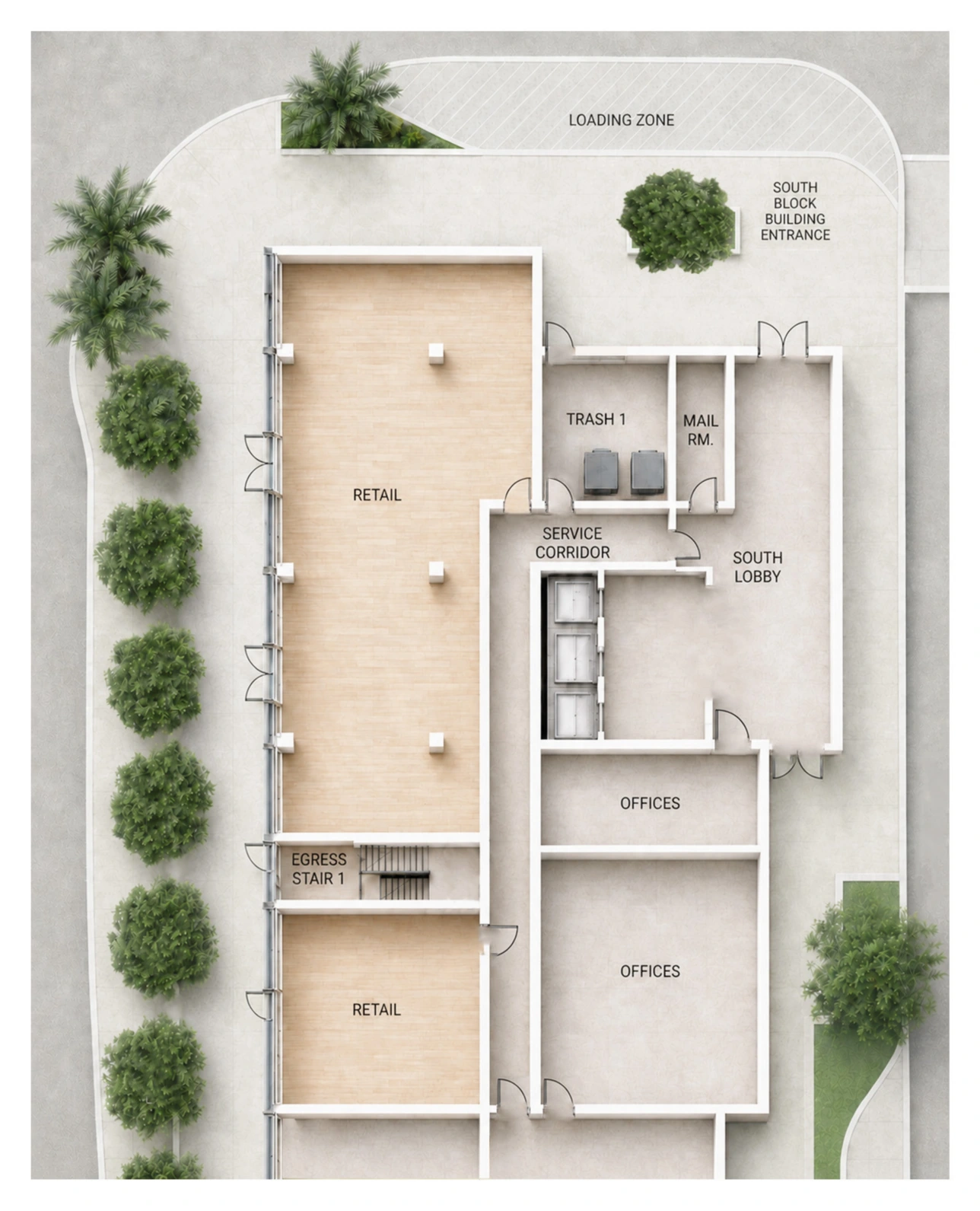 Homestead Commons ground-floor commercial and retail opportunity